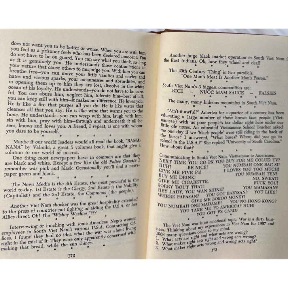 My Tour in Vietnam War A Burlesque Shocker 1970 Williams, Marion 1st Ed HC DJ - Picture 13 of 15